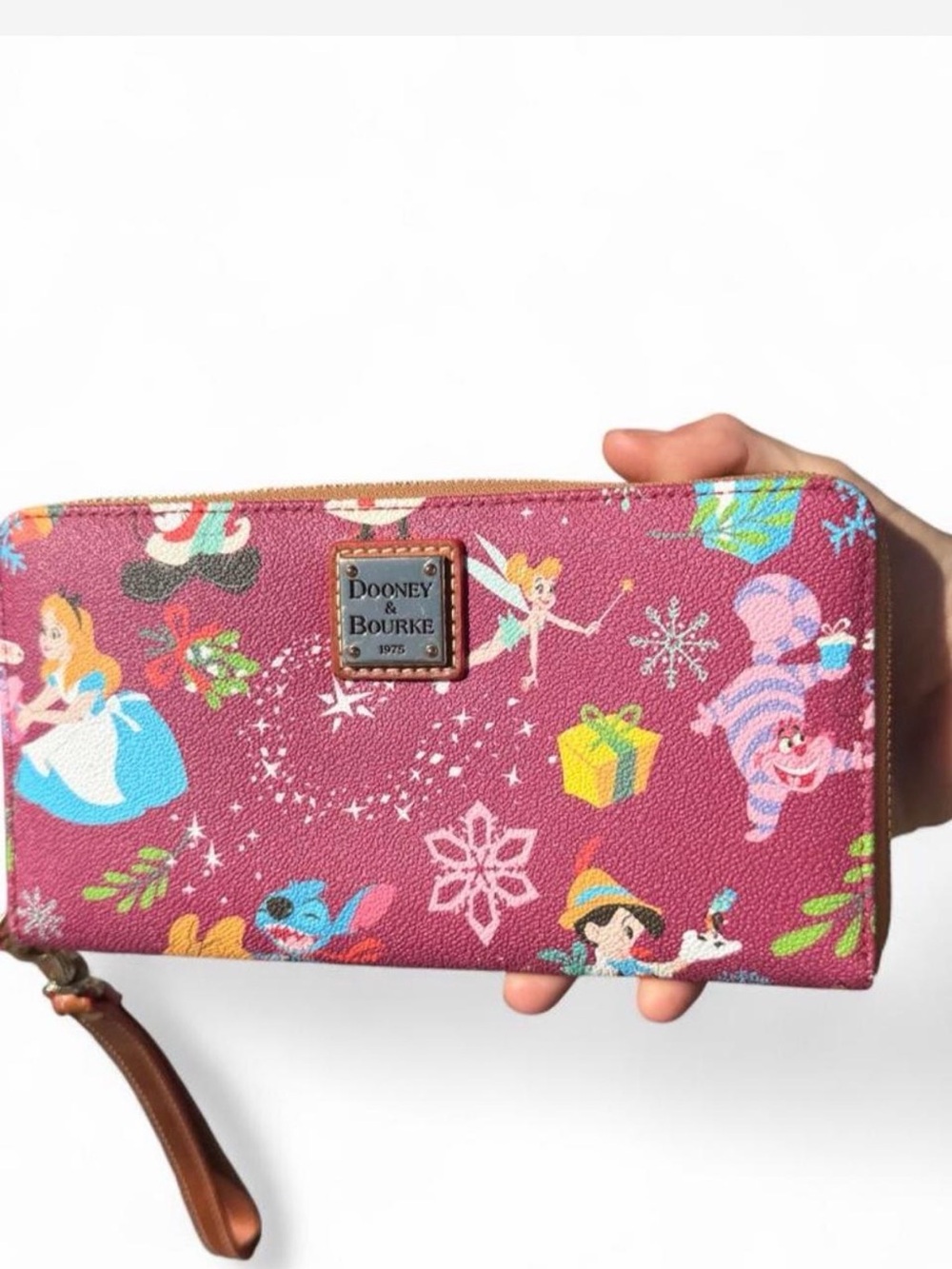 Disney Classics Christmas Holiday 2023 Wristlet Wallet by Dooney & Bourke